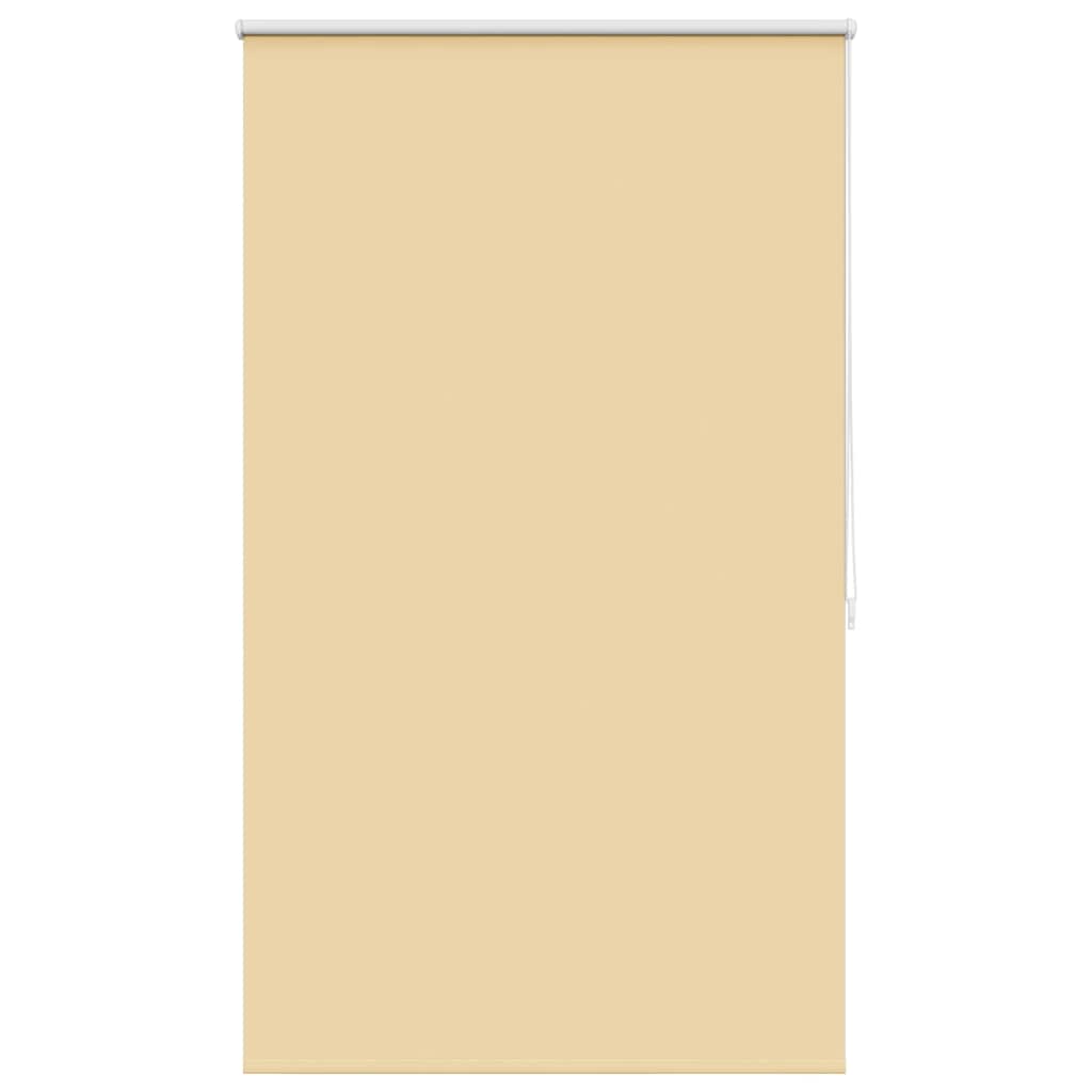 Store enrouleur occultant beige vidaXL largeur 120 cm pour fenêtre intérieure